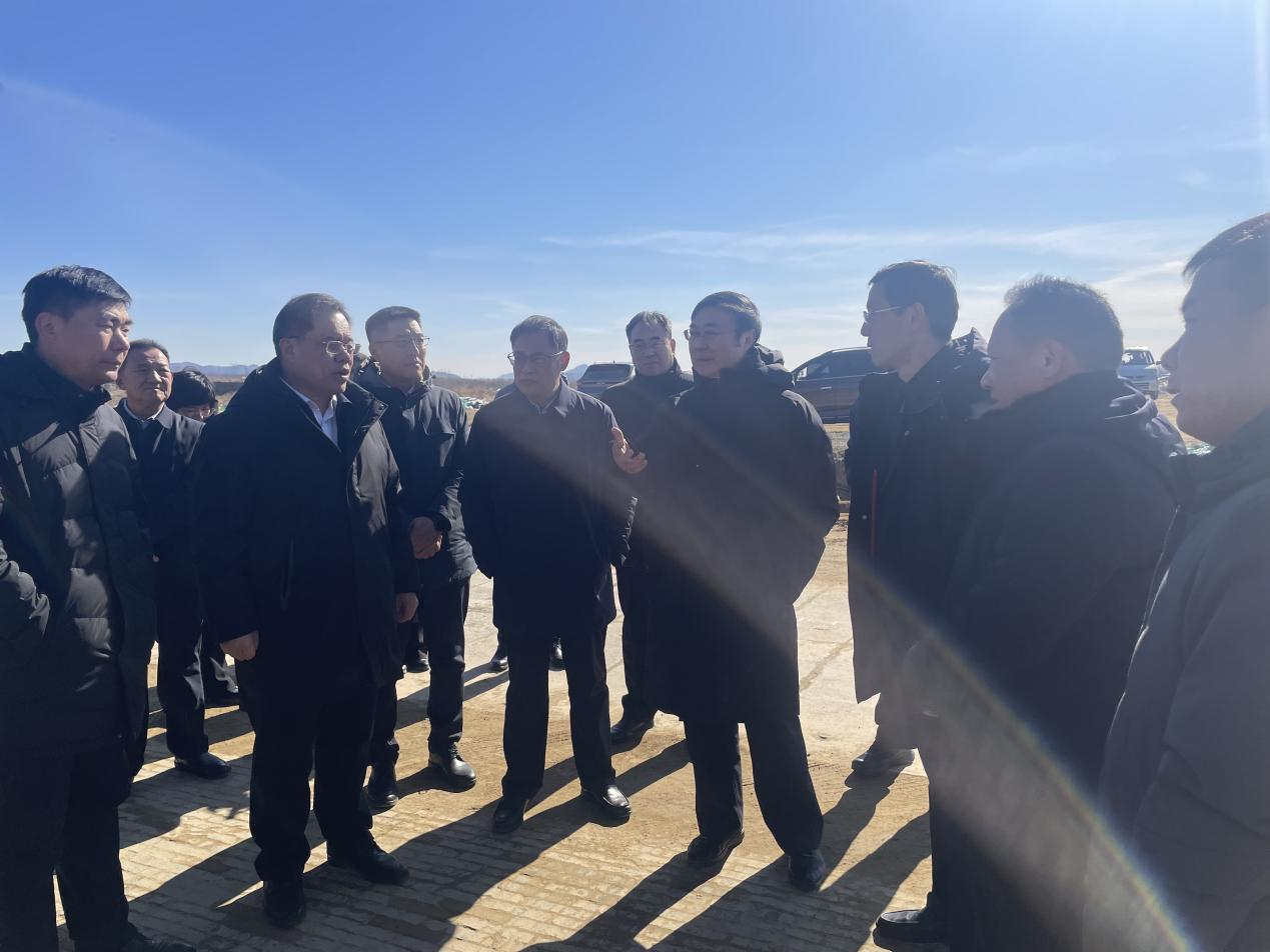 濟(jì)南市市委副書記楊峰調(diào)研集團(tuán)鋼城、章丘、萊蕪泉韻鄉(xiāng)居項(xiàng)目